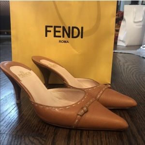 Fendi Kitten Heel: Size 36.5